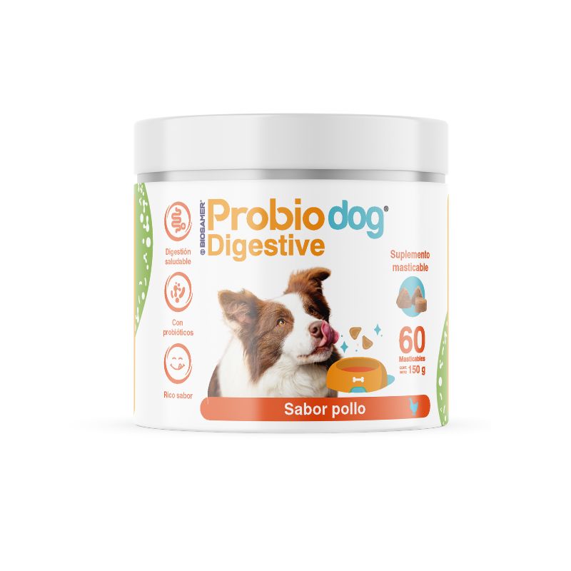 ProbioDog Digestive Masticable para tu perrito (sabor carne)