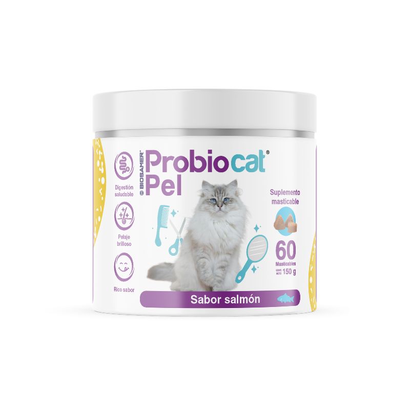 ProbioCat Pel Masticable para tu gatito (sabor salmón)