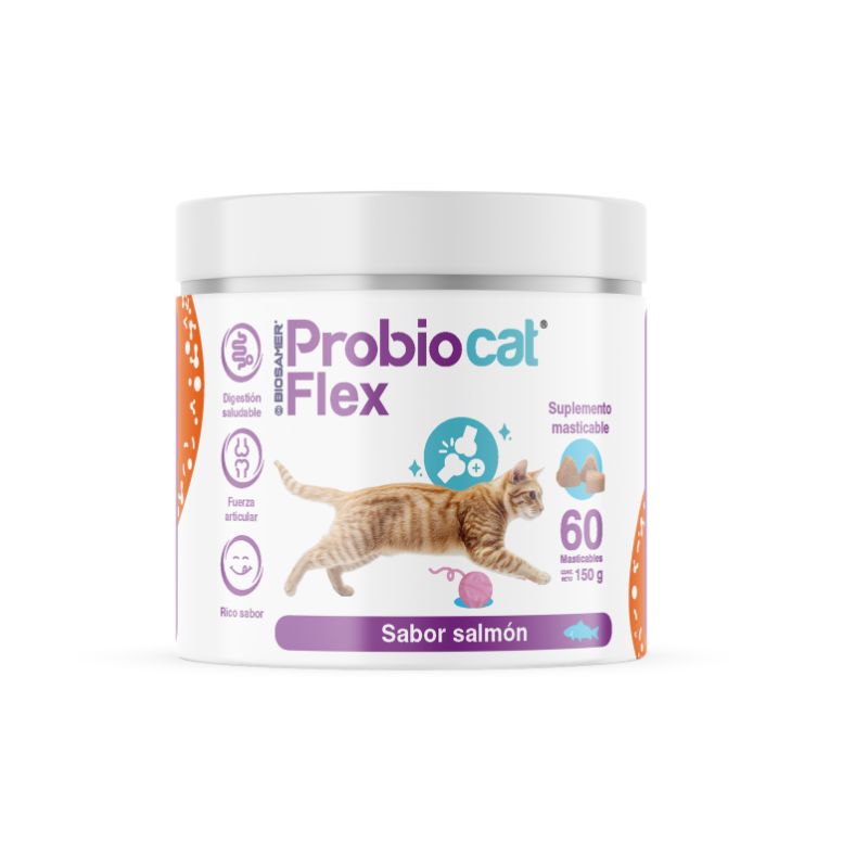 ProbioCat Flex Masticable para tu gatito (sabor salmón)