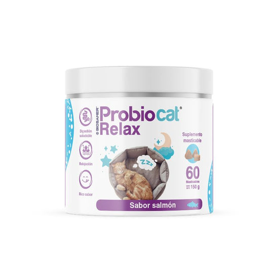 ProbioCat Relax Masticable para tu gatito (sabor salmón)