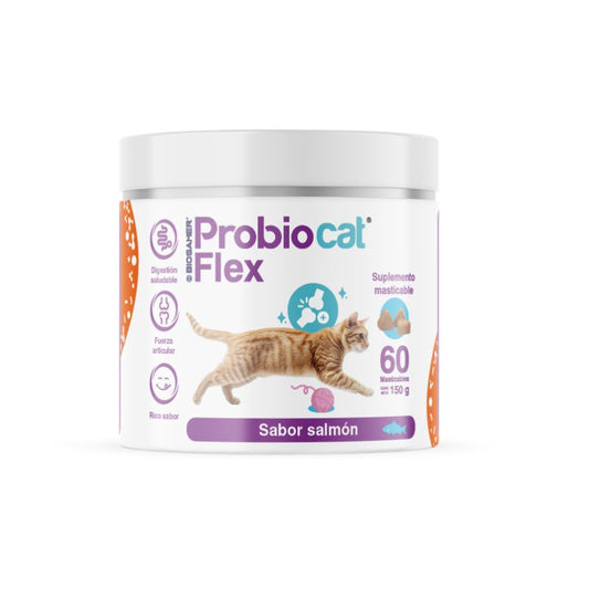 ProbioCat Flex Masticable para tu gatito (sabor salmón)